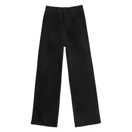 Printed Baggy Jeans Women Clothing Street Washed Distressed Vintage High Waisted Jeans Woman Versatile Pants Women Jeans